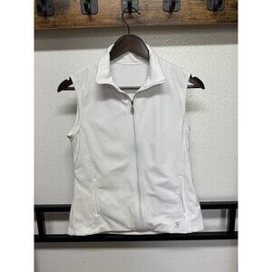 Sofibella white vest golf vest size Small